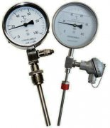 抗震、充油双金属温度计
