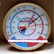 高低温度计可以用来测量你居住的房子内外的温度。
