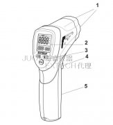 EXTECH 42509双激光红外温度计技术参数

